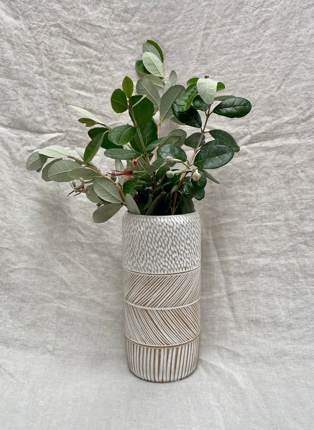 Boho Raw Vase - small