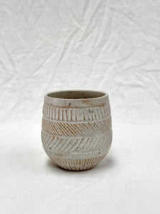 Textured wine cup