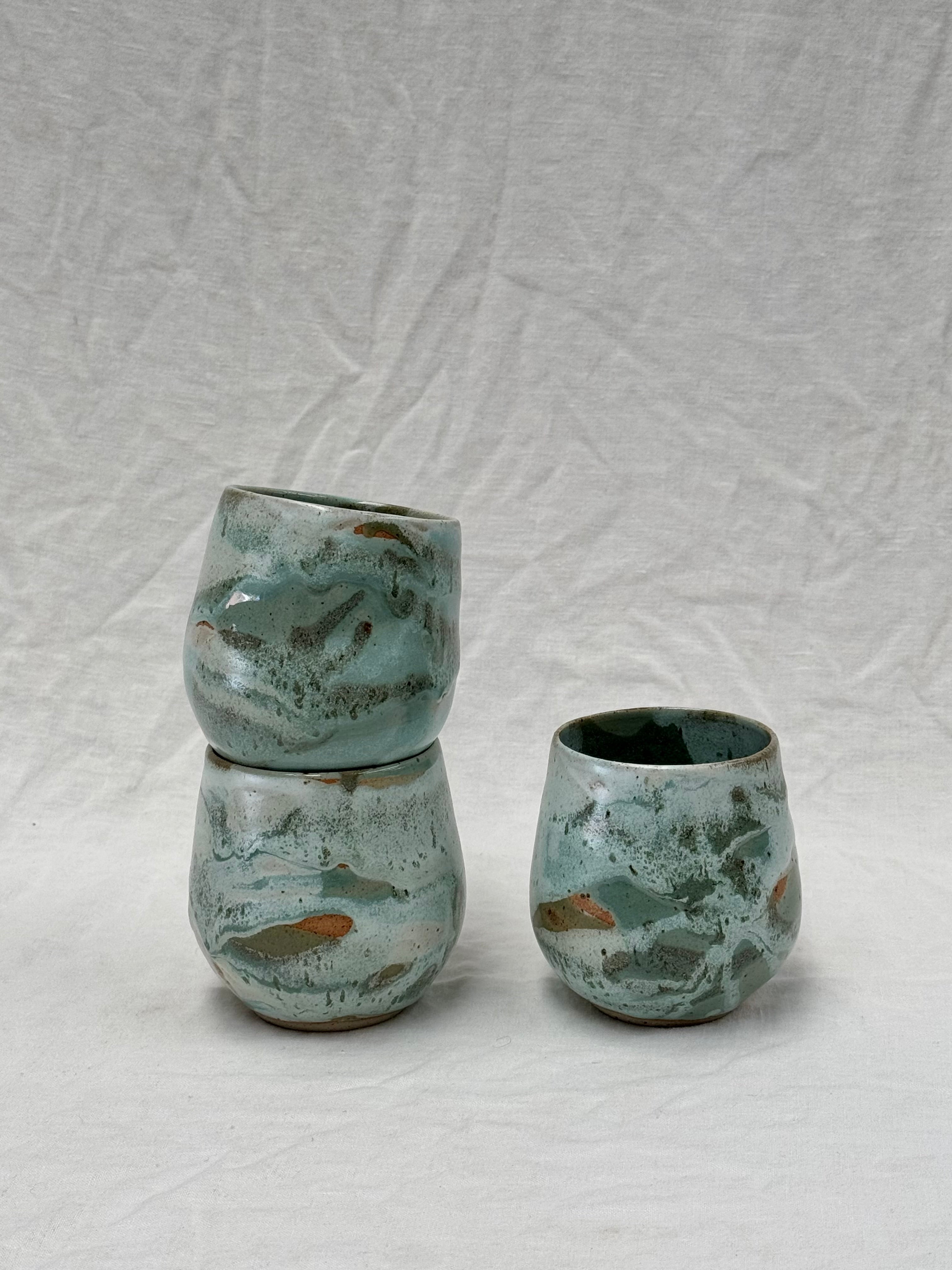 Forest green Wine Cup