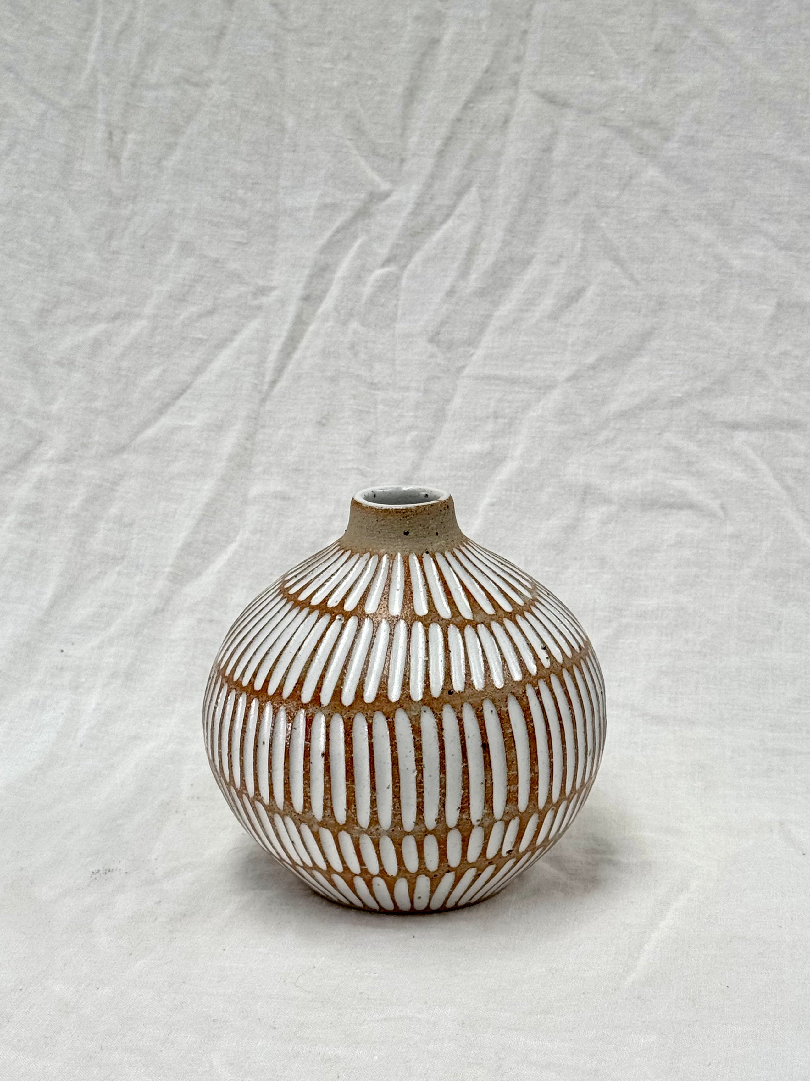 Shell bud vase