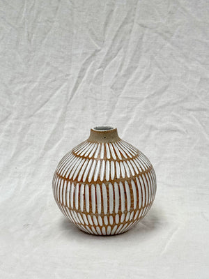 Shell bud vase