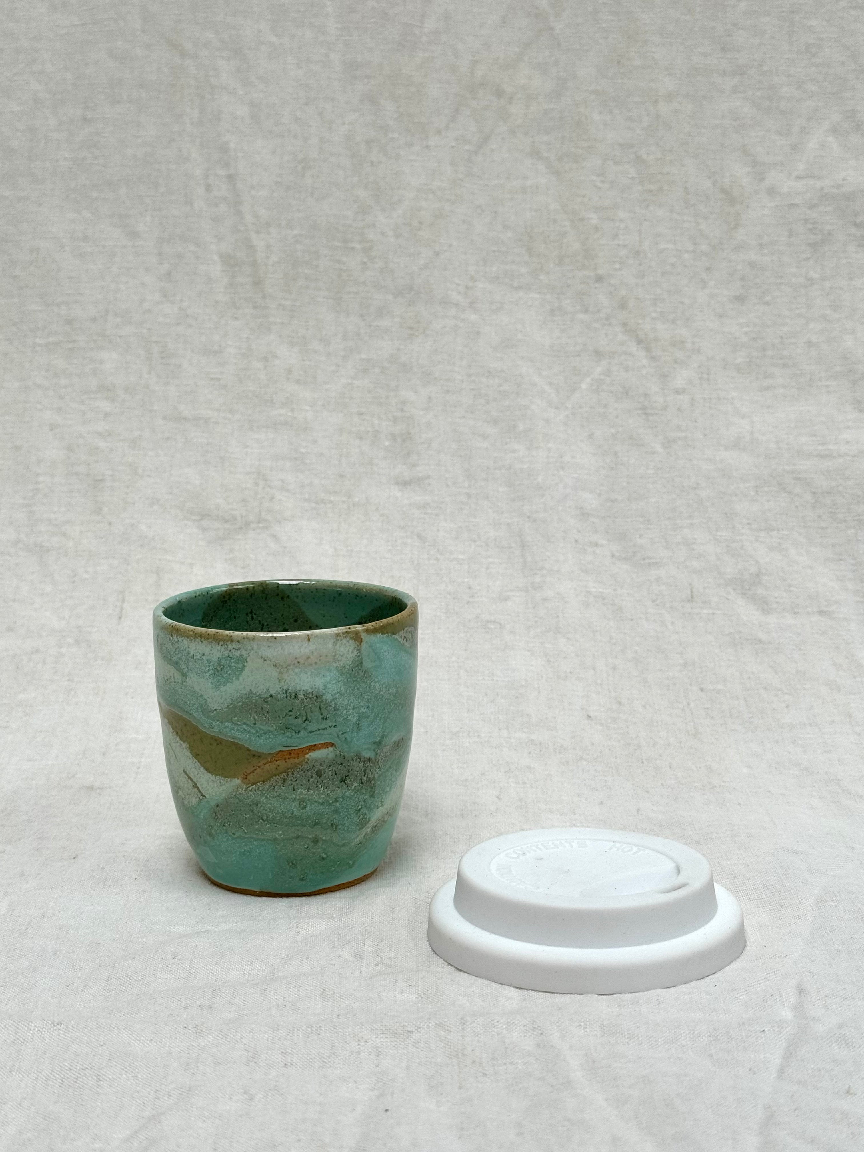 Forest green travel mug - Mini