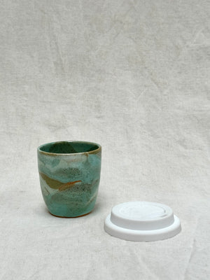 Forest green travel mug - Mini