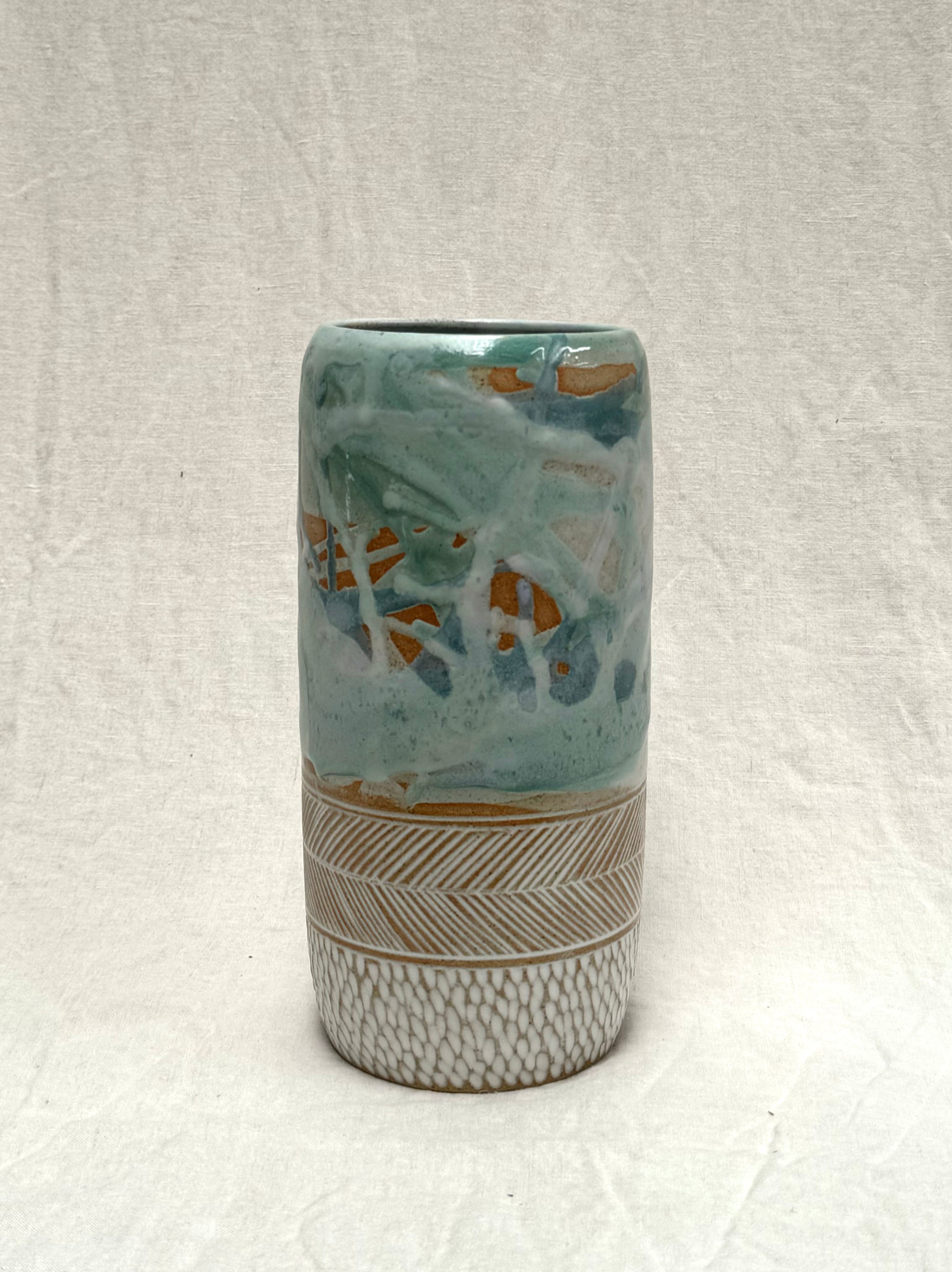 Imagine vase with texture- Large