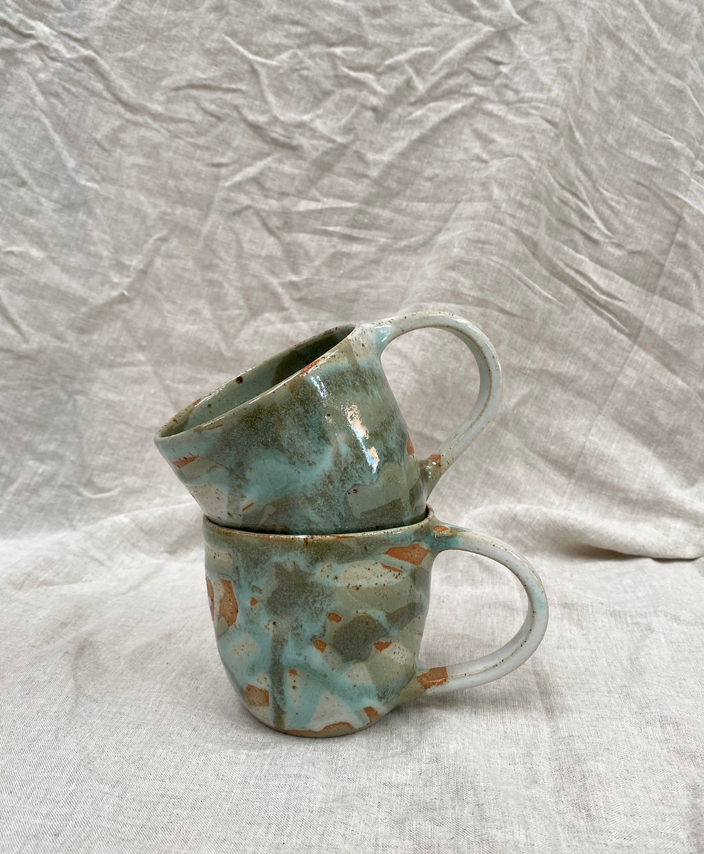 Forest green mug