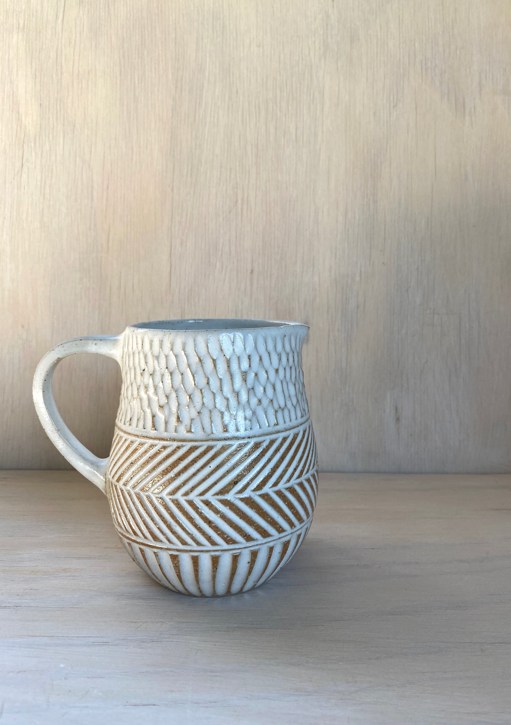 Boho Raw Jug