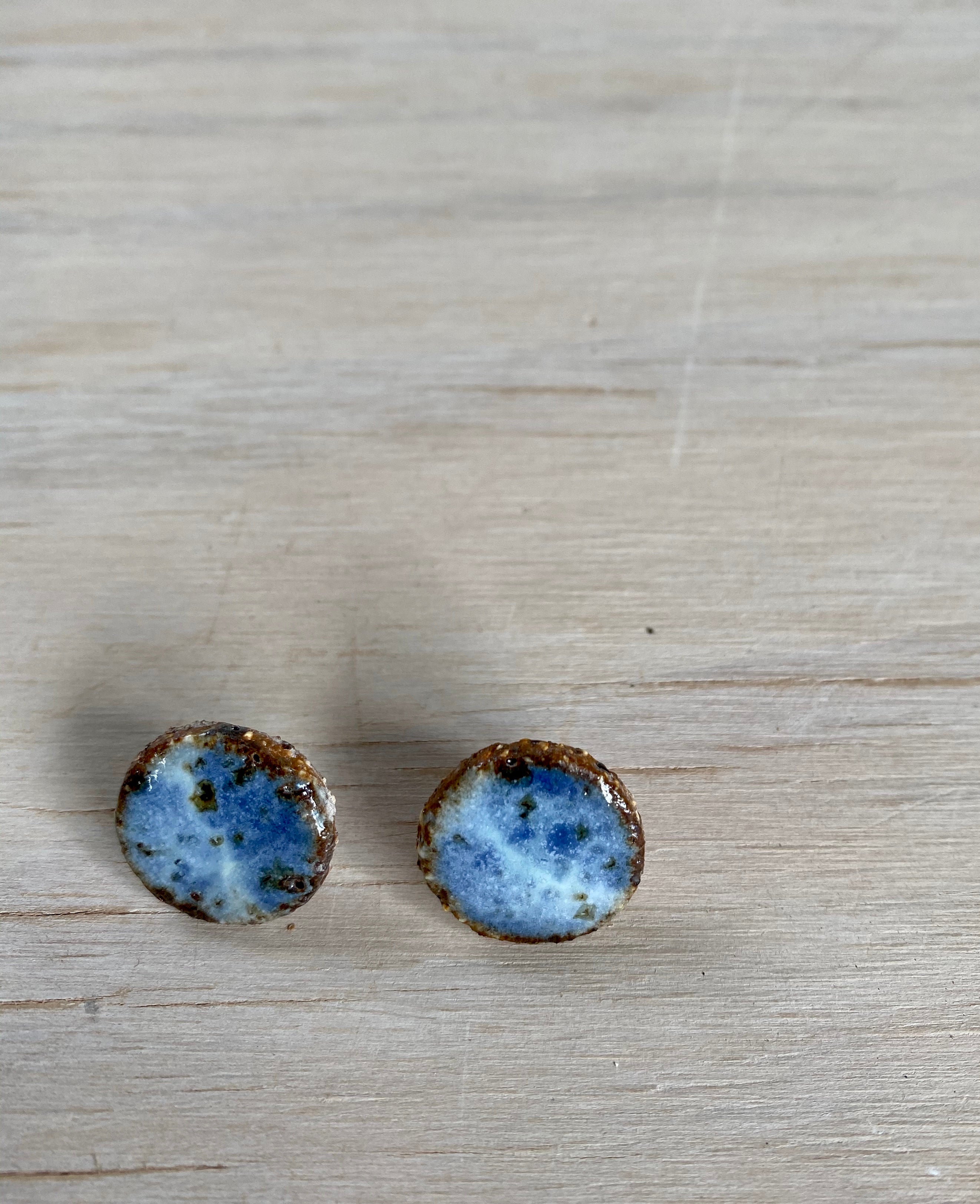 Stormy Speckled Studs