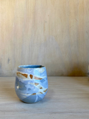 Pale Blue Wine Cup- seconds
