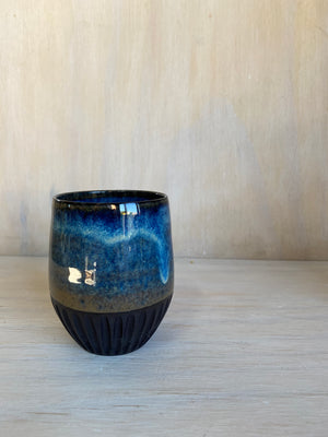 Blue dip multipurpose cup - seconds