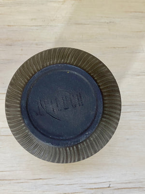 Black texture  multipurpose cup - seconds