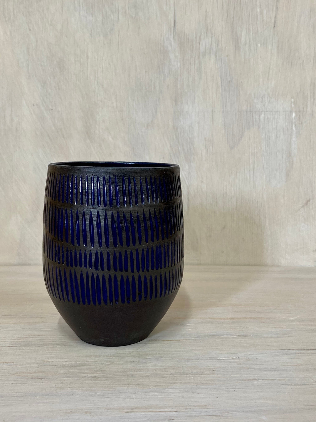 Textured Blue Multipurpose cup2 - seconds