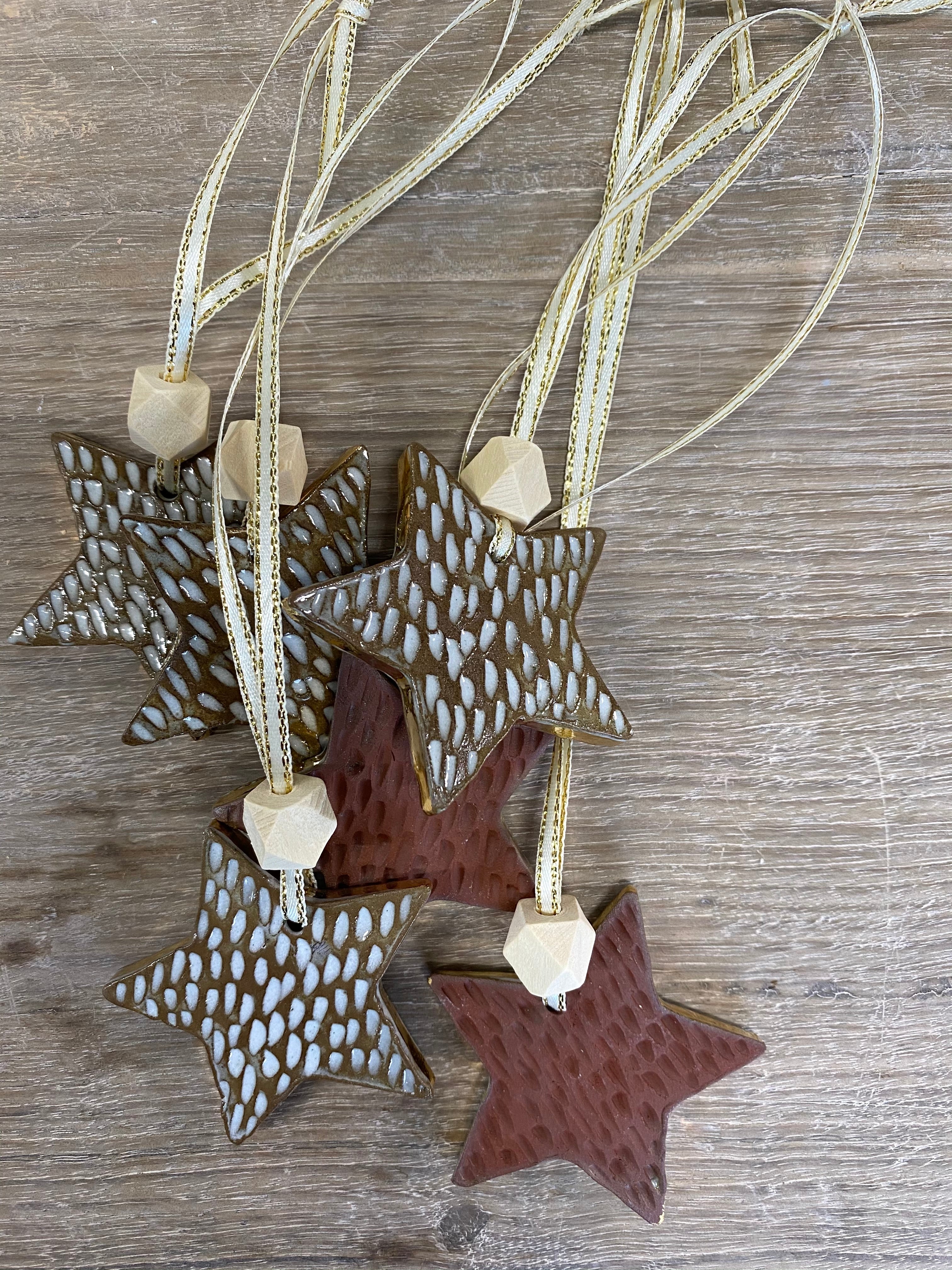 Terracotta Star Small Decoration