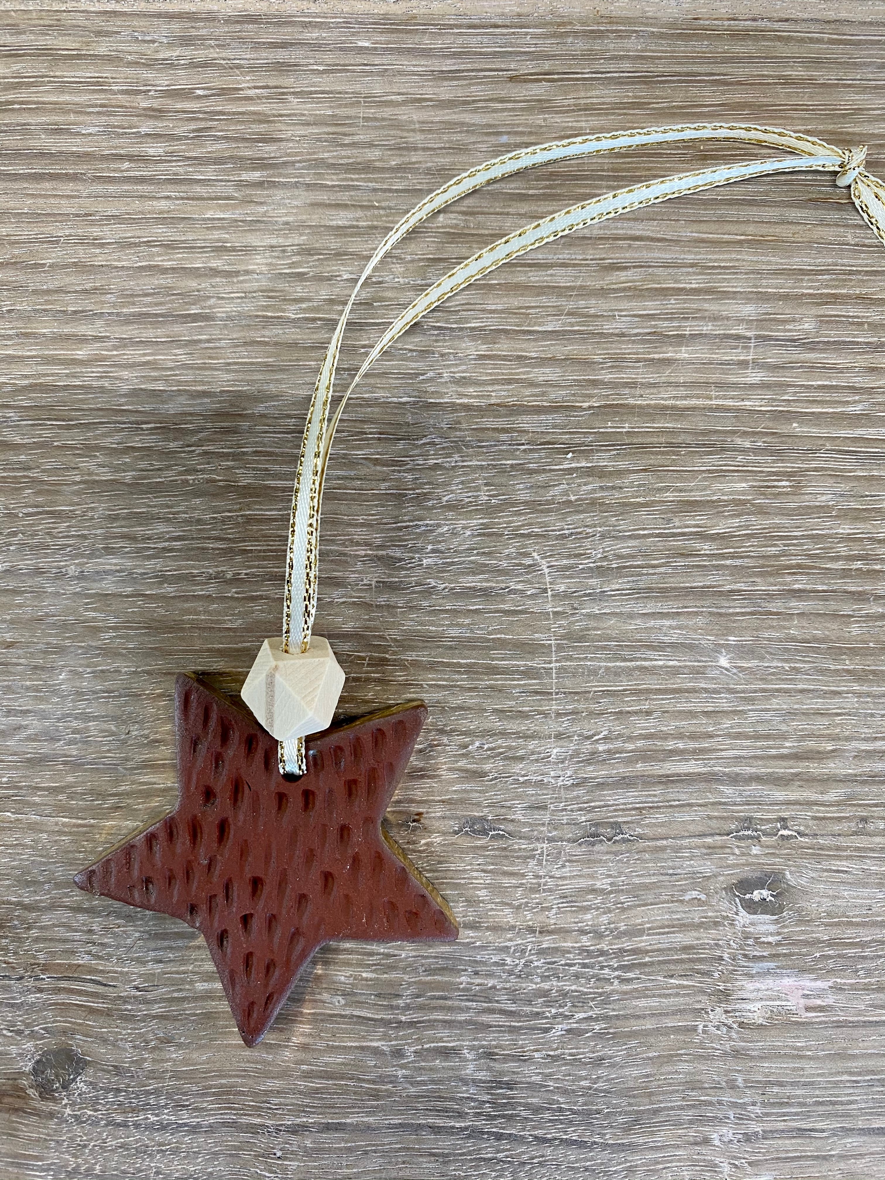 Terracotta Star Small Decoration