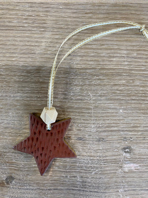 Terracotta Star Small Decoration