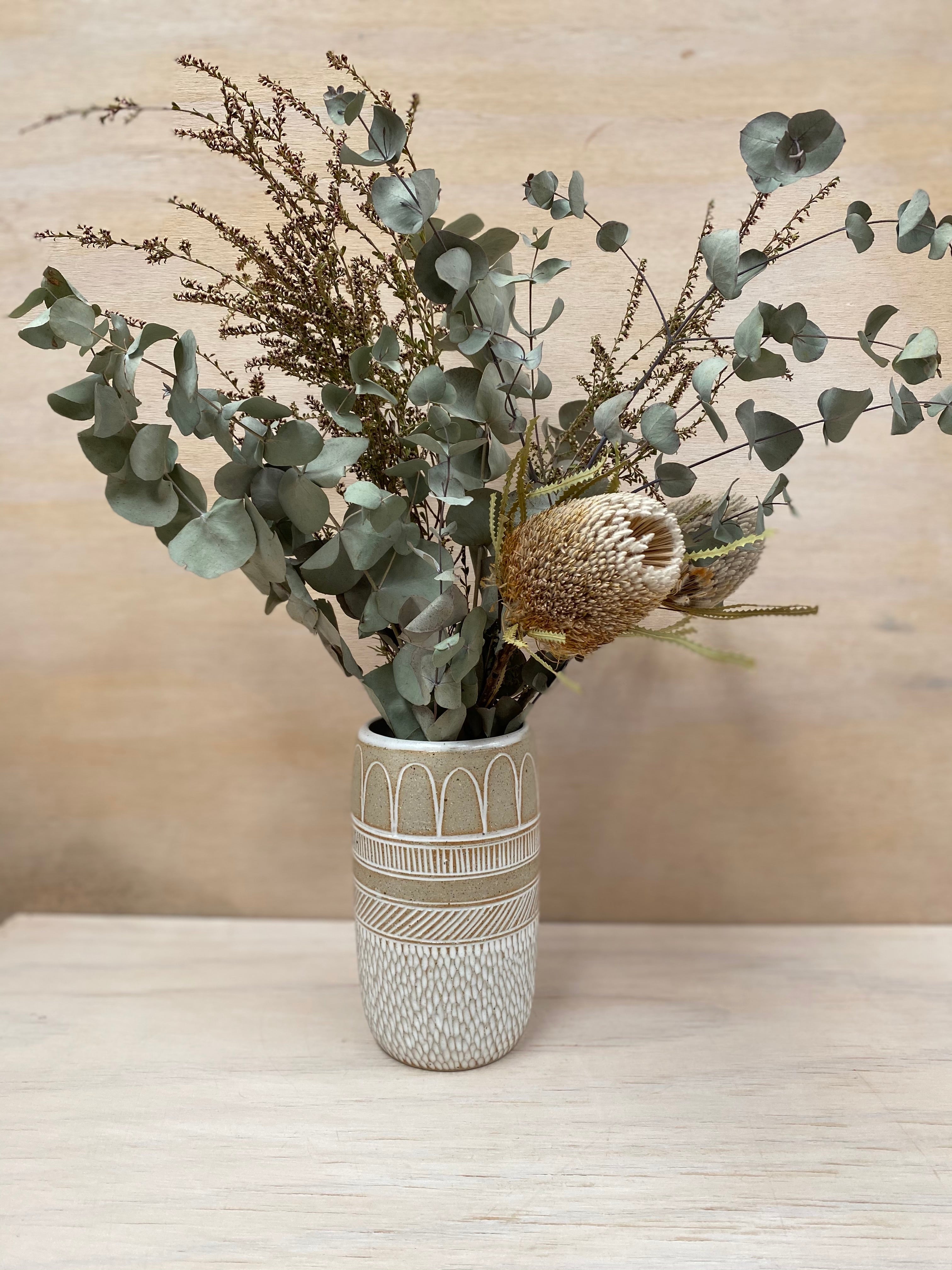 Boho Rain Raw Vase - Small