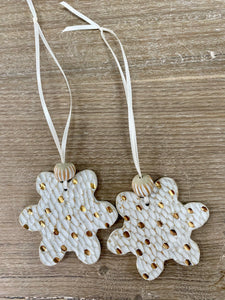 Snow Flake Texture Decoration